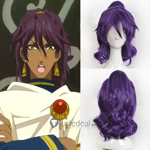 Black Butler Kuroshitsuji Prince Soma Purple Cosplay Wig