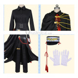 Code Geass 10th Anniversary Code Black Military Cosplay Costume