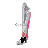 Overwatch Angela Ziegler Pink Mercy Skin Cosplay Boots Shoes