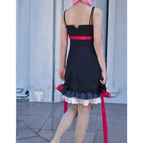 Guilty Crown YUZURIHA INORI Black Dress Cosplay Costumes