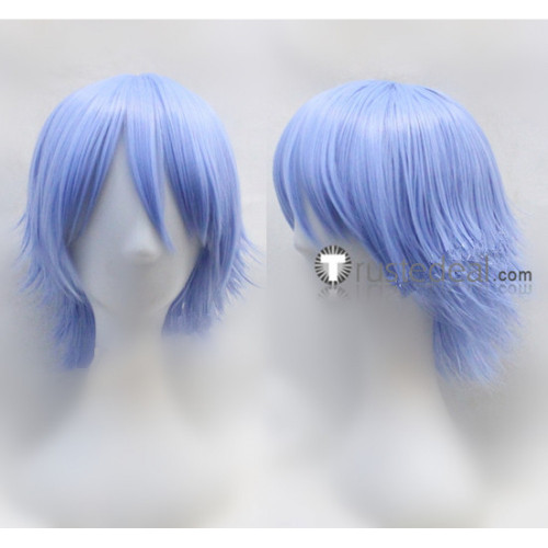 Kingdom Hearts Birth by Sleep Aqua Blue Styled Cosplay Wig