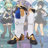 Genshin Impact Traveler Aether Sora Amber Diona Beidou Xingqiu Cosplay Shoes Boots