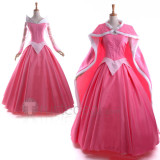 Sleeping Beauty Disney Princess Aurora Pink Blue Cosplay Costumes