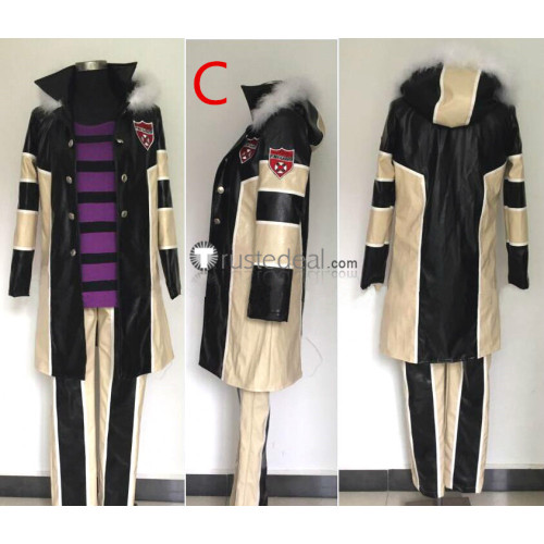 Katekyo Hitman Reborn Xanxus Superbi Squalo Belphegor Fran Cosplay Costumes