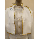 Cardcaptor Sakura Clear Card Li Syaoran White Formal Dress Cosplay Costume