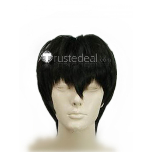 Katekyo Hitman Reborn Hibari Kyoya Black Cosplay Wig