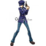 Shin Megami Tensei Persona Shirogane Naoto Blue Cosplay Costumes