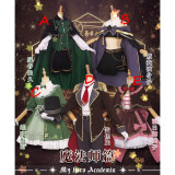 Boku no Hero Academia Deku Izuku Tsuyu Ochaco Shoto Himiko Magician Halloween Cosplay Costumes