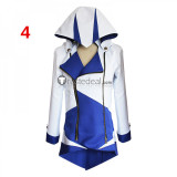 Assassins Creed 3 III Connor Kenway Hoodie Coat Jacket Cosplay Costume