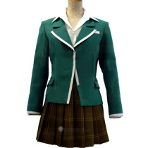 Rosario and Vampire Akashiya Moka Academy Uniform Cosplay Costume Jacket