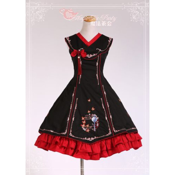 Magic Tea Party Embroidery Lolita Dress