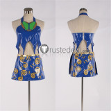 Jojo's Bizarre Adventure Vento Aureo 5 Trish Una Blue Cosplay Costumes