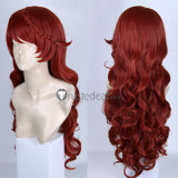 Uta no Prince-sama Shibuya Tomochika Red Curly Cosplay Wig