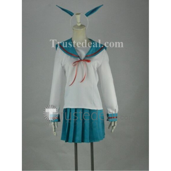 Pokemon Gijinka Glaceon Sailor Cosplay Costume 2
