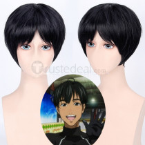 Yuri on Ice Thailand Phichit Chulanont Short Black Cosplay Wig