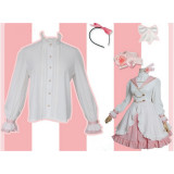 Vocaloid Hatsune Miku Pink Princess Lolita Cosplay Costume