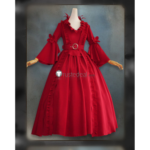 Identity V Bloody Queen Mary Red Cosplay Costume