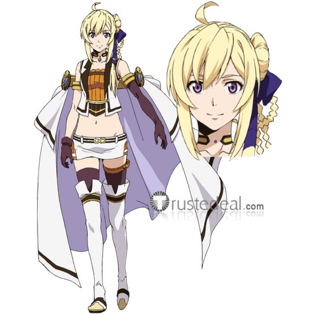 Grancrest Senki Record of Grancrest War Silka Siluca Meletes Cosplay Shoes  Boots