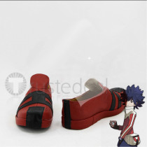 Pokemon BW2 Trainer Hugh Cosplay Shoes Boots