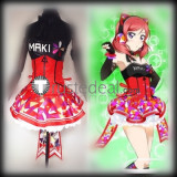 Love Live SR Nishikino Maki Cyber Cosplay Costume