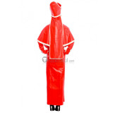 Stylish Red Latex Dress