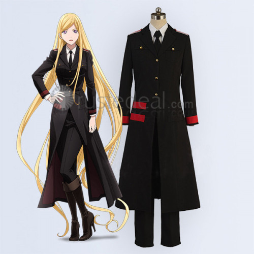 Noragami Aragoto Bishamon Bishamonten Vaisravana Veena Black Cosplay Costume