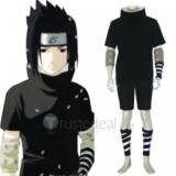 Naruto Sasuke Uchiha Adult Kids Black Cosplay Costume