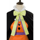 Vocaloid Miku Hatsune Halloween 2nd Season Orange Black Cosplay Costume