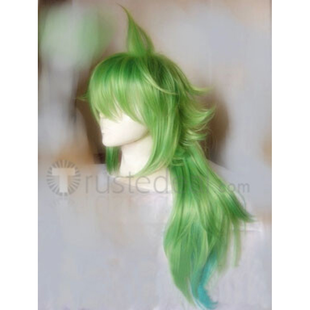Pokemon N Long Green Cosplay Wig 85cm