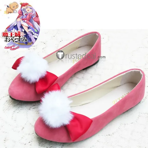 Maoujou de Oyasumi Sleepy Princess in the Demon Castle Princess Syalis Pink Dress Cosplay Costume