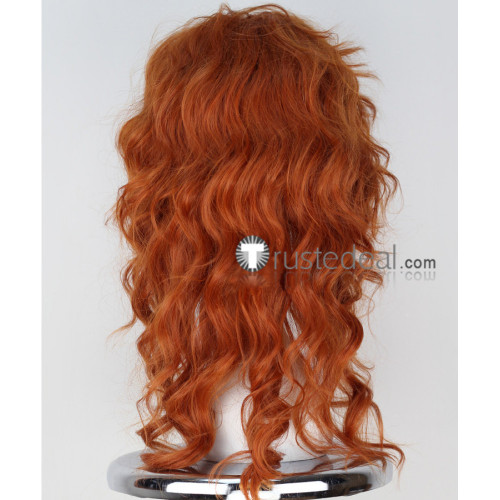 Disney Tinker Bell and the Pirate Fairy Zarina Orange Brown Cosplay Wig
