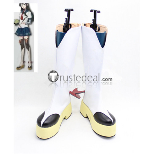 Kantai Collection Ooyodo White Cosplay Shoes Boots