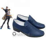 Jojo's Bizarre Adventure 3 Stardust Crusaders Jotaro Kujo Blue Cosplay Shoes Boots