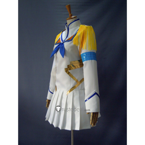 KILL la KILL Satsuki Kiryuin White Dress Cosplay Costume