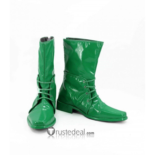 Jojo's Bizarre Adventure Battle Tendency Caesar Anthonio Zeppeli Green Cosplay Shoes Boots