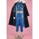 FullMetal Alchemist Olivier Mira Armstrong Military Uniform Black Overcoat Cosplay Costume