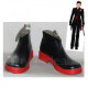 RWBY Adam Taurus Cosplay Red Black Shoes Boots