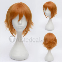 Kuroshitsuji Drossel Keinz Drocell Caines Orange Cosplay Wig