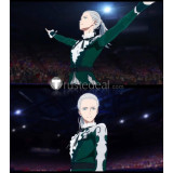 Yuri on Ice THE MOVIE ICE ADOLESCENCE Victor Viktor Nikiforov Young Long Ponytail Gray Lace Front Cosplay Wigs