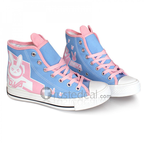 Overwatch D.Va Sneakers Canvas Shoes Spots Version Special Price