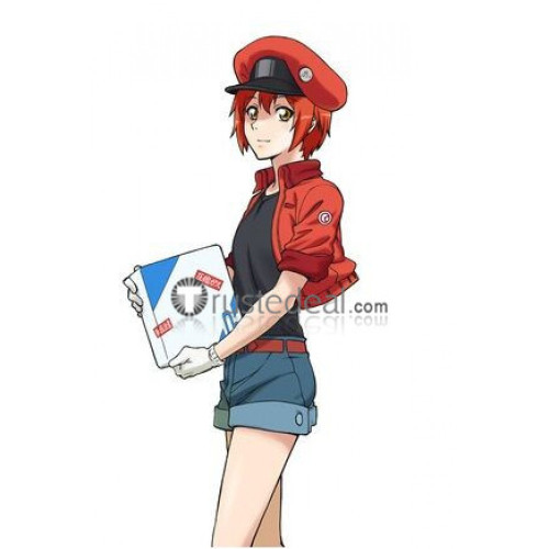 Cells At Work / Hataraku Saibou Anime Cosplay Costume Red Blood Cell Hataraku  Saibou Women Anime Cosplay