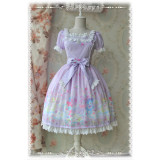 Infanta Sweet Printed Lolita OP Dress