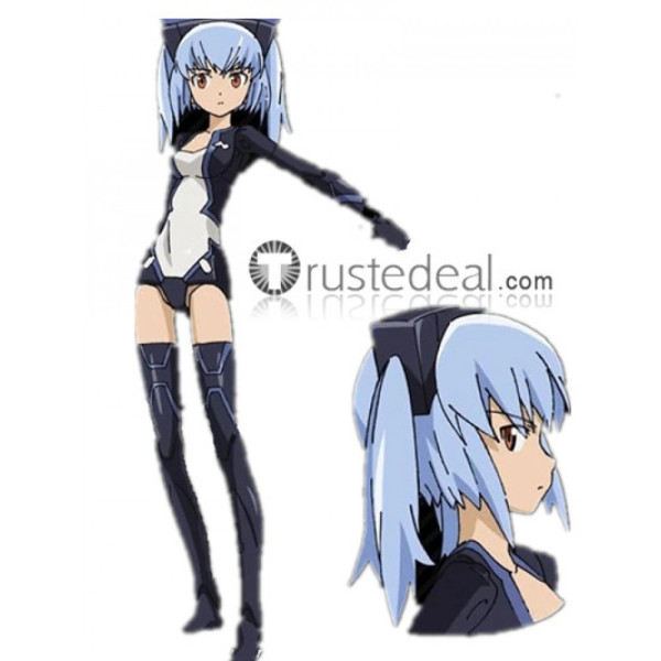 Busou Shinki Hina Black Cosplay Shoes Boots