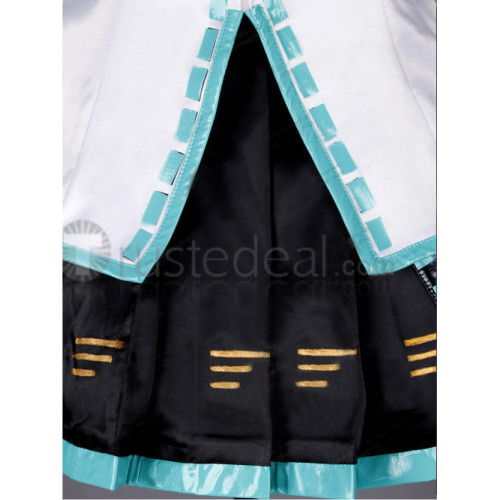 Vocaloid Miku Blue Cosplay Costume