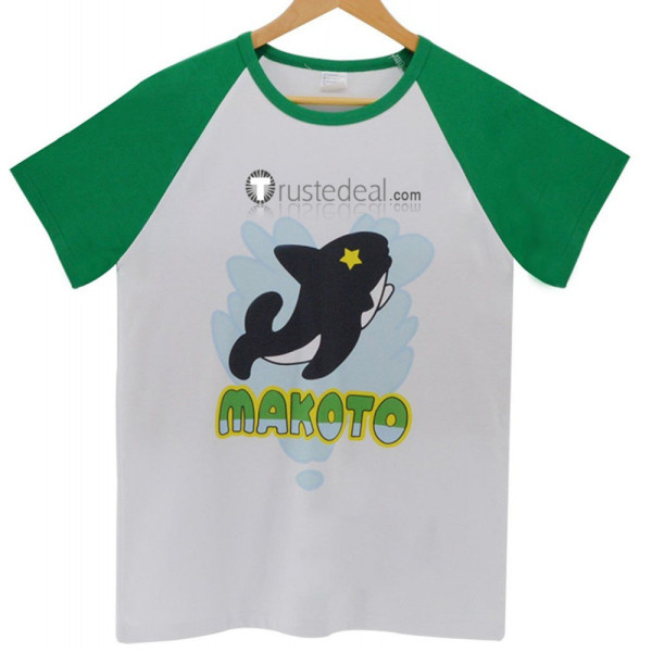 Free! Iwatobi Swim Club Tachibana Makoto T-shirt Cosplay Costume