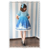 Infanta Beautiful Short Sleeves Lolita OP Dress