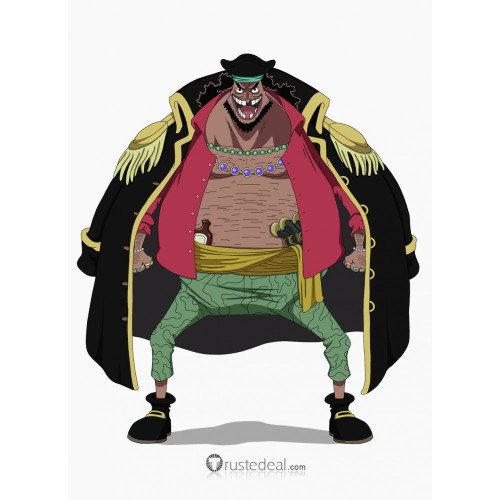 One Piece Blackbeard Pirate Marshall D Teach Cosplay Overcoat Cosplay Costume