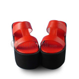 Sweet Red High Platform Lolita Sandals