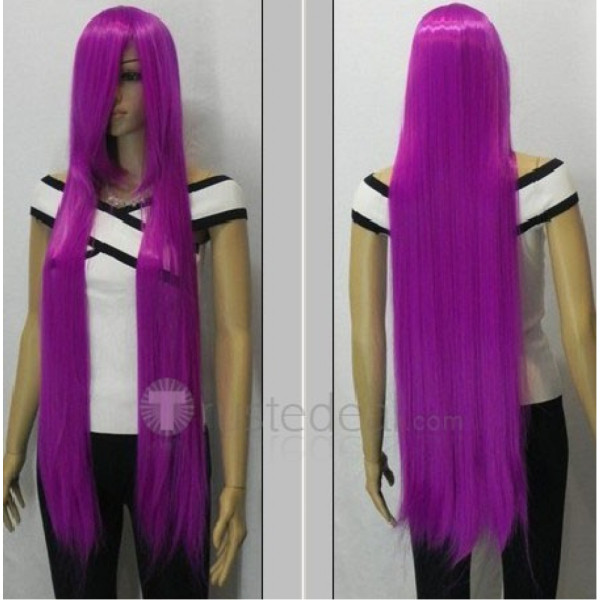 Saint Seiya Saori Kido Purple Cosplay Wig