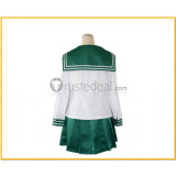 InuYasha Feudal Fairy Tale Kagome Higurashi School Uniform Cosplay Costume